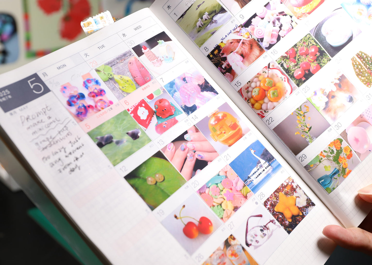 Hobonichi Cousin A5 Photo Templates