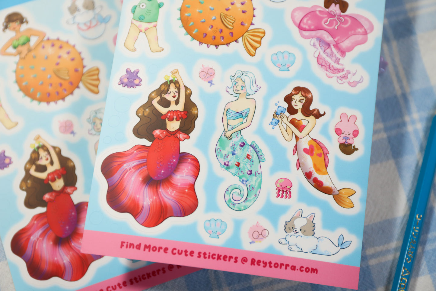 Mermaids Sticker Sheet