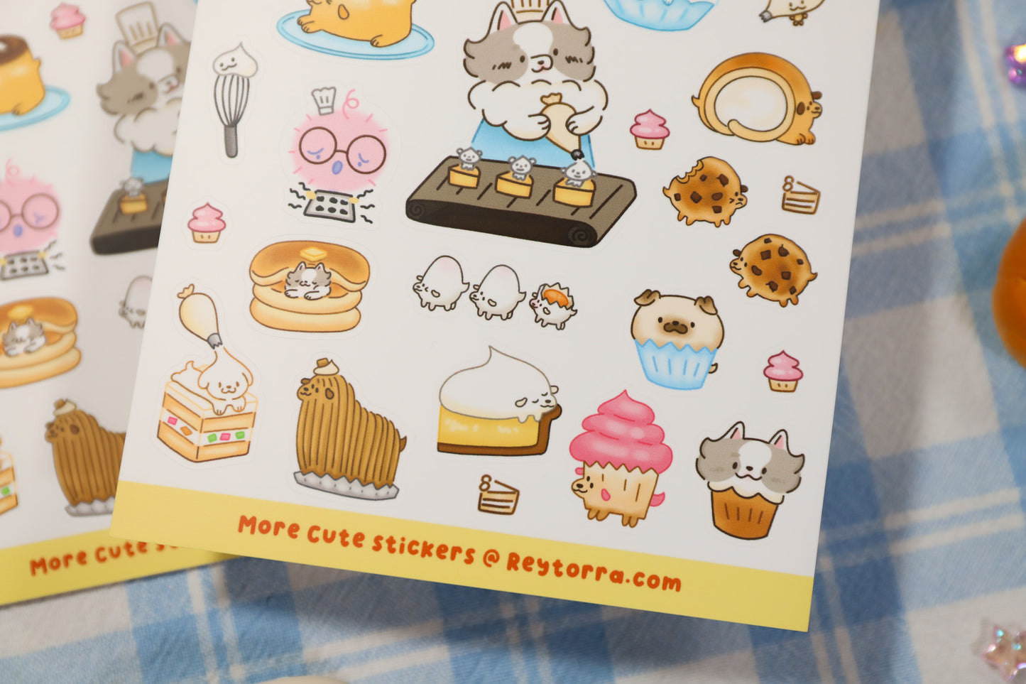 Dessert Dogs Sticker Sheet