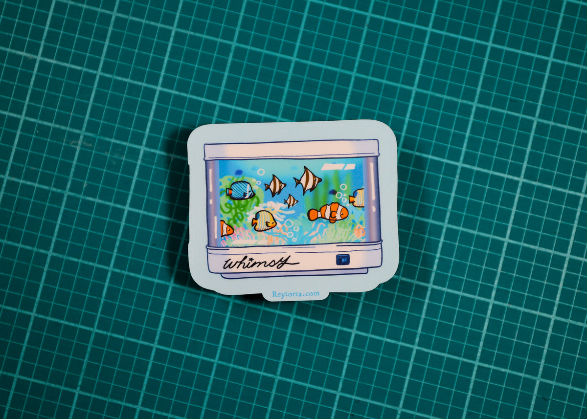 Dreamy Fish Tank Sticker