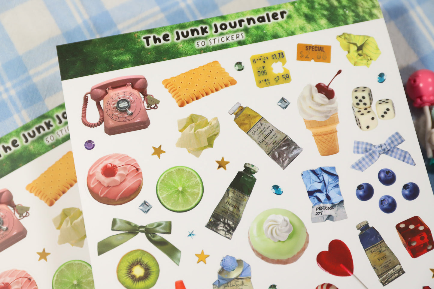 The Junk Journaler Jumbo Sticker Sheet