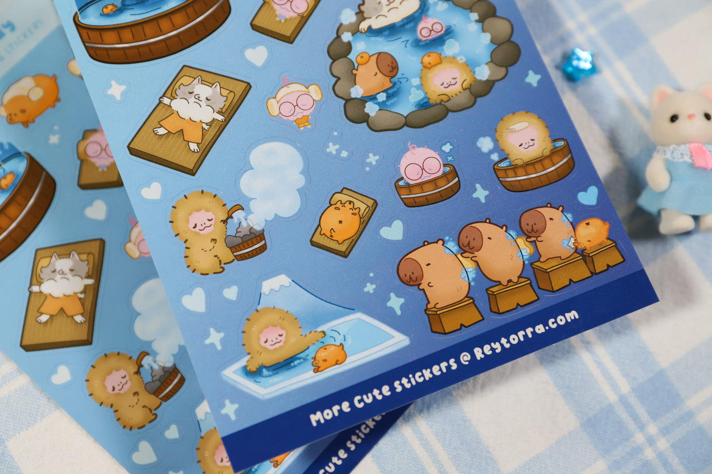 Spa Day Sticker Sheet 🍓