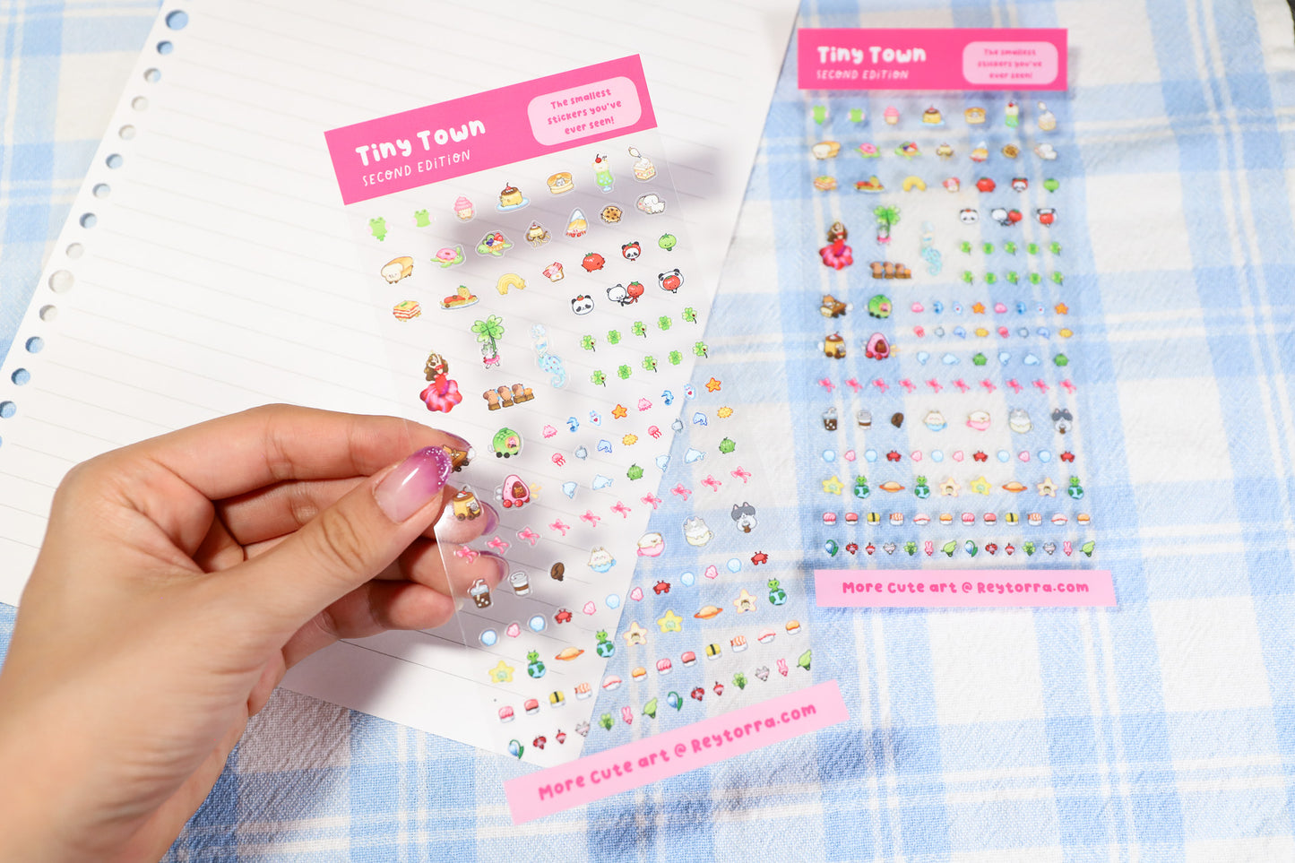 Tiny Town V.2 Sticker Sheet