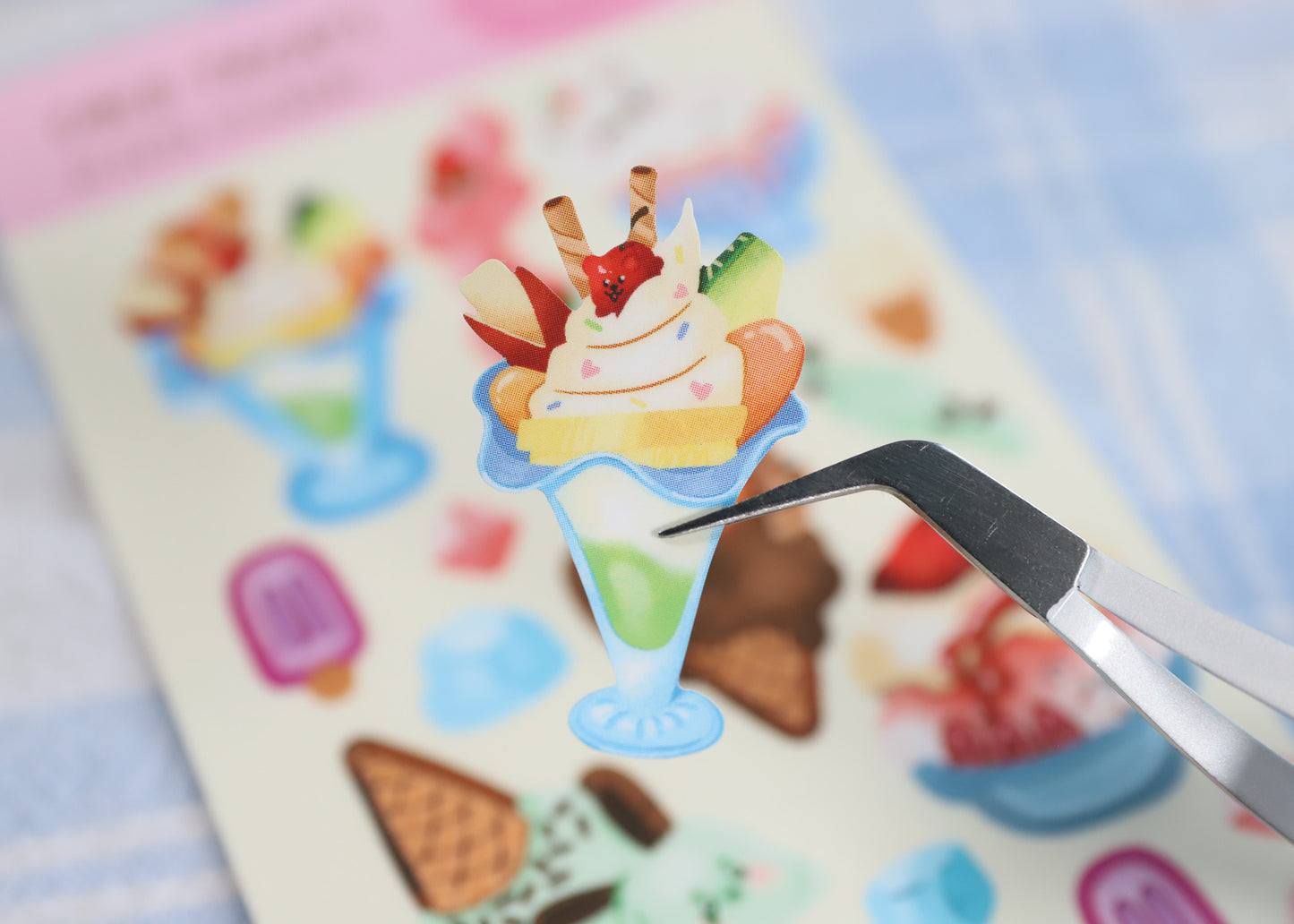 Cold Treats Sticker Sheet