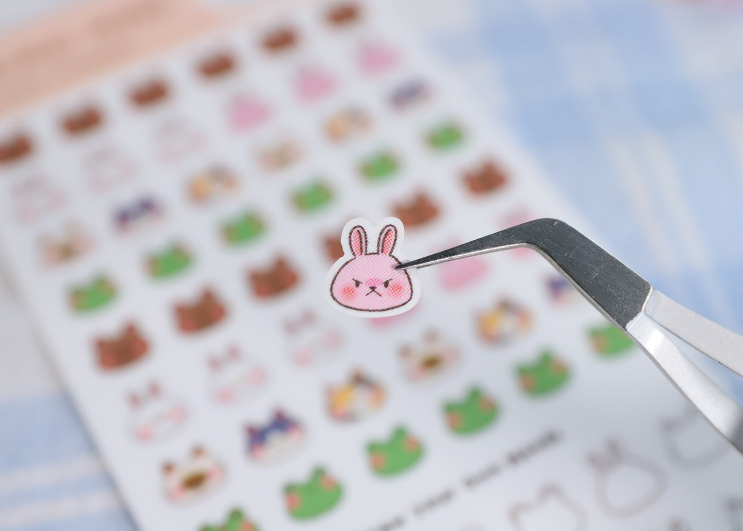 Critter Emotes Sticker Sheet