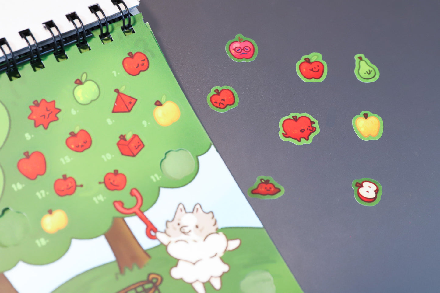 Dog's Life Sticker Calendar - Any Time Start