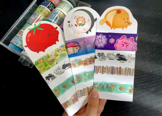 Washi Tape Sample Card
