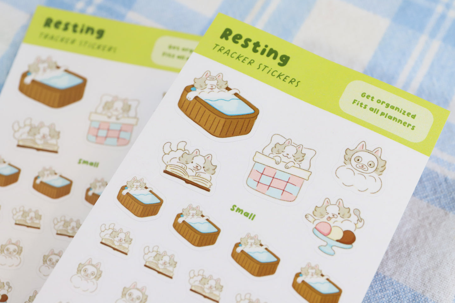 Resting Tracker Stickers
