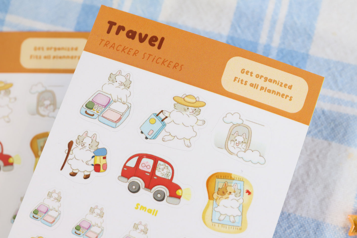 Travel Tracker Stickers