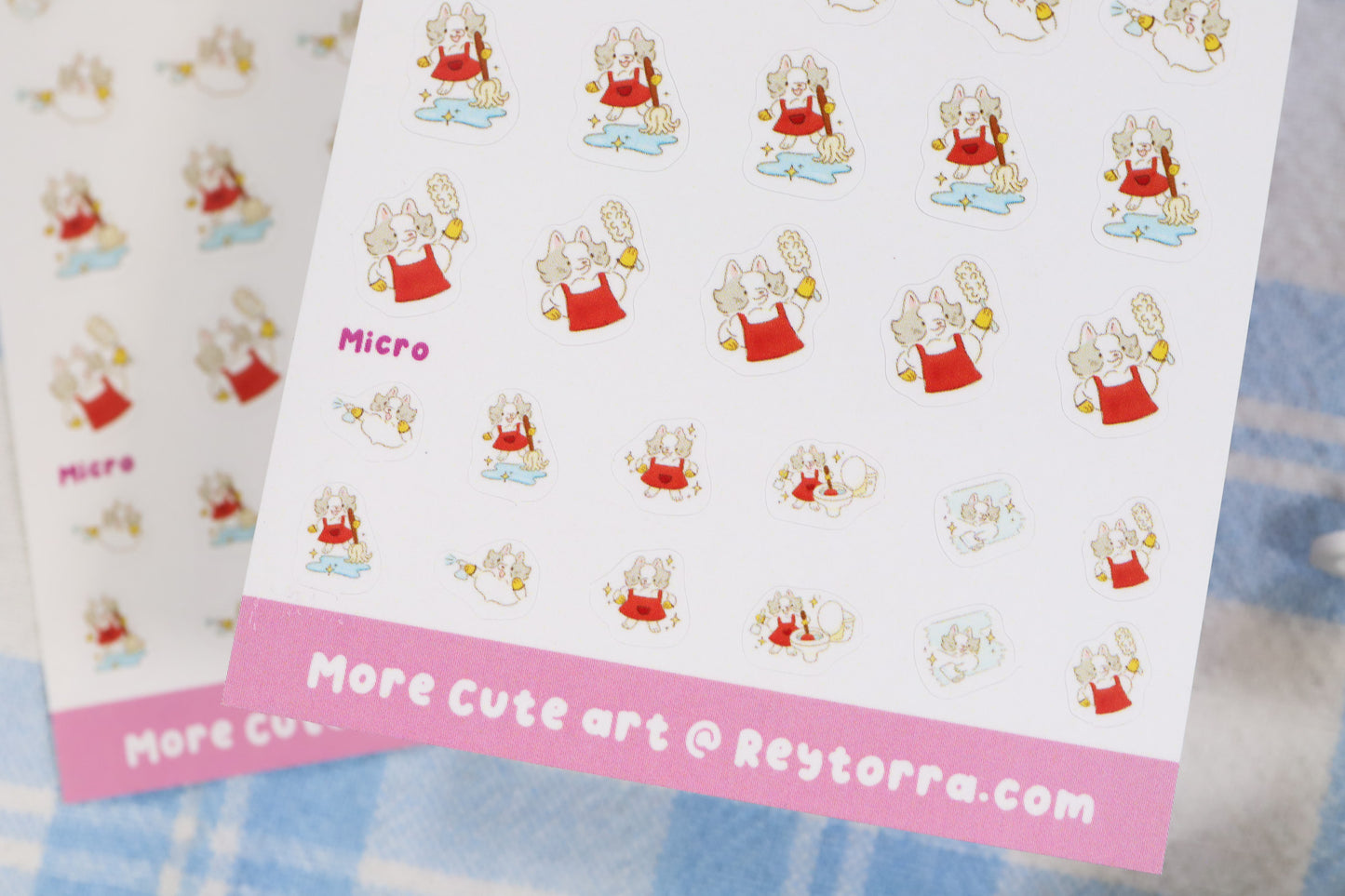 Cleaning Tracker Stickers