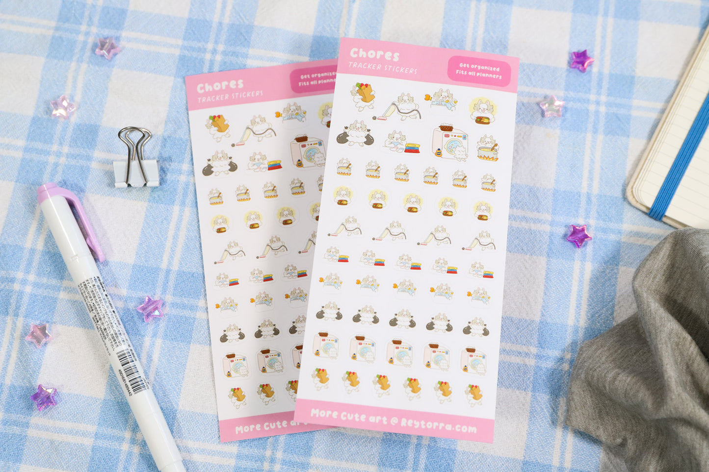 Chores Tracker Stickers