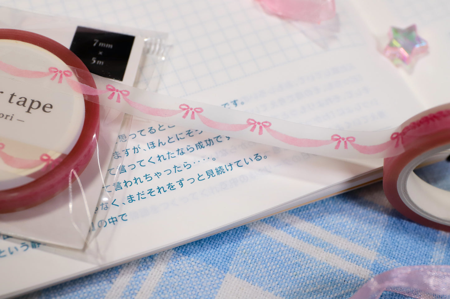 Pink Ribbons Washi Tape