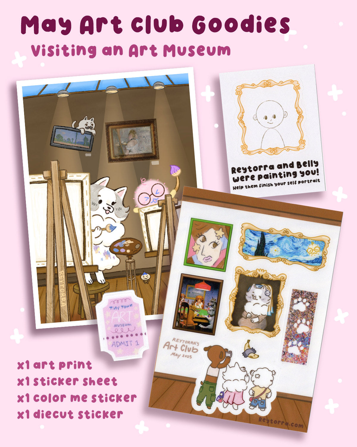 Join Our Sticker Art Club