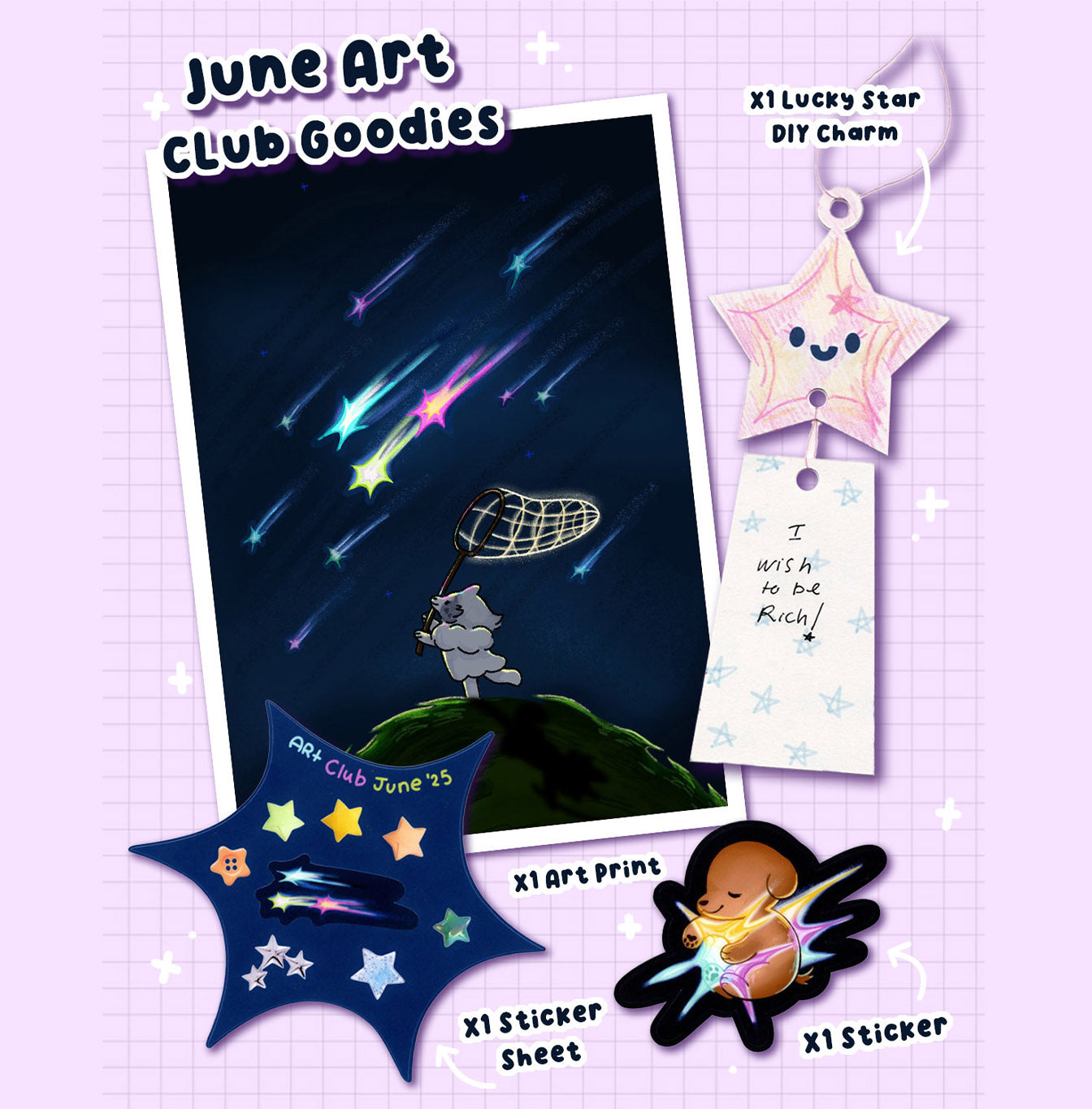 Lost & Found Sticker Club