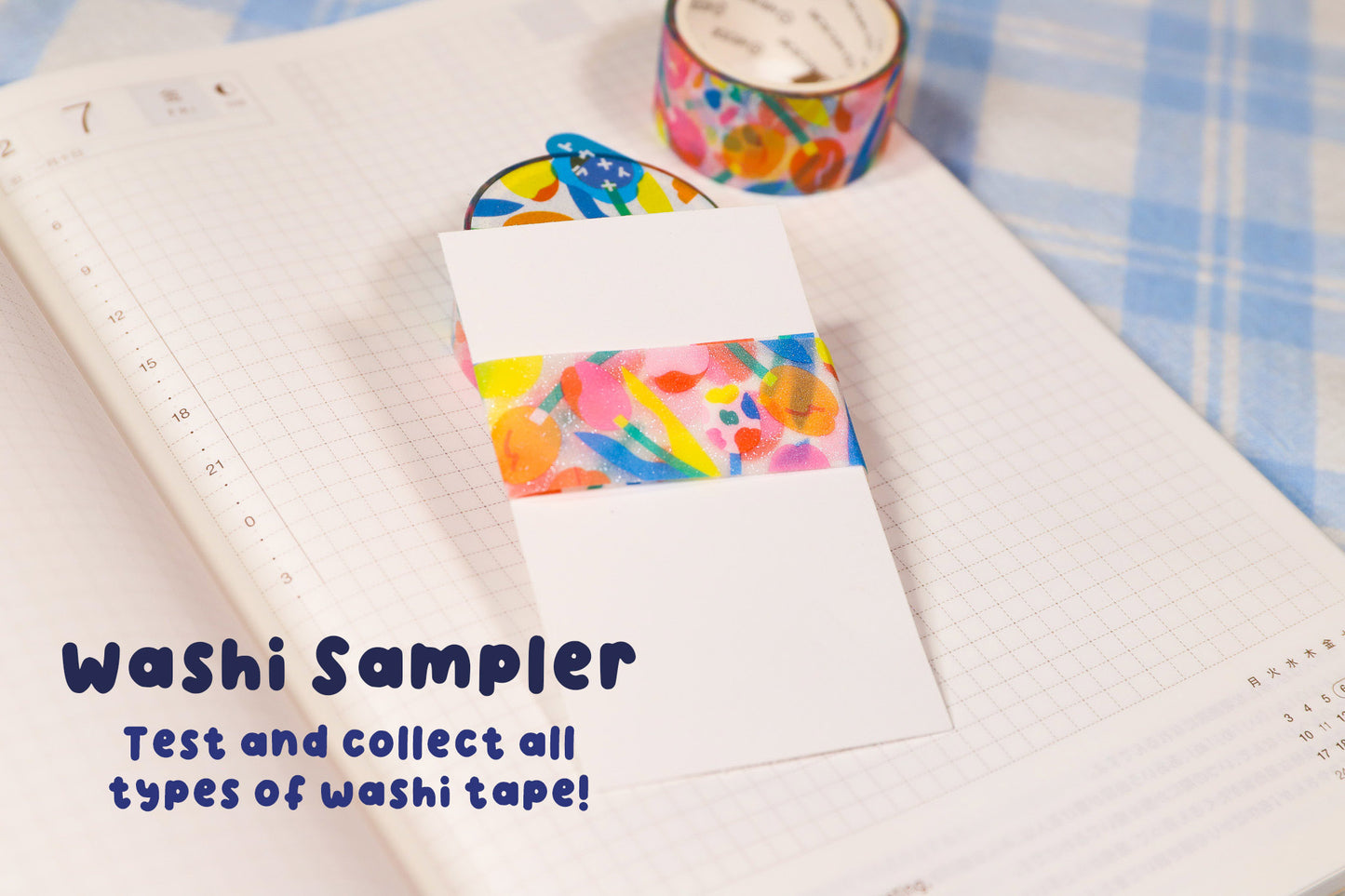 Tulip Glitter Washi  Tape - Japan 🇯🇵 - Travel Lab