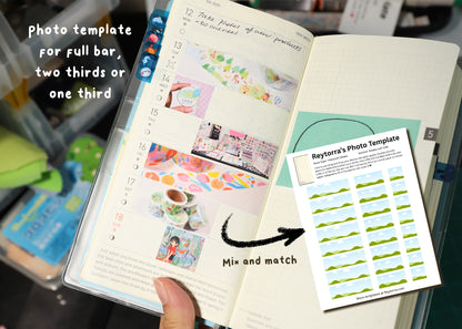 Hobonichi Weeks Photo Templates