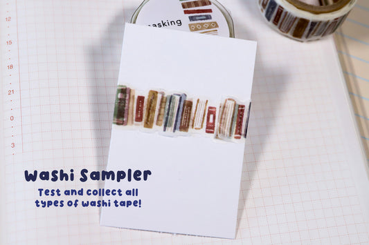 Stacked Books Washi Tape