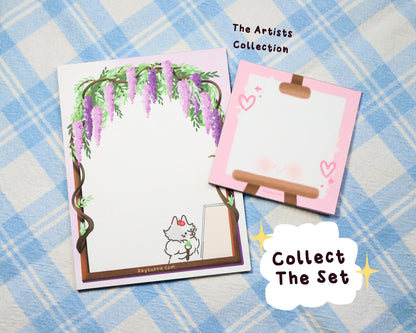 Wisteria Studio List Sticky Notepads