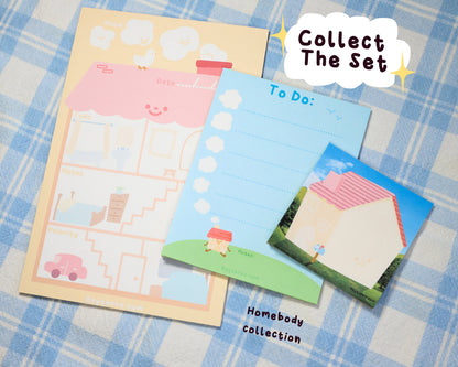 Little House Todo Sticky Notepad