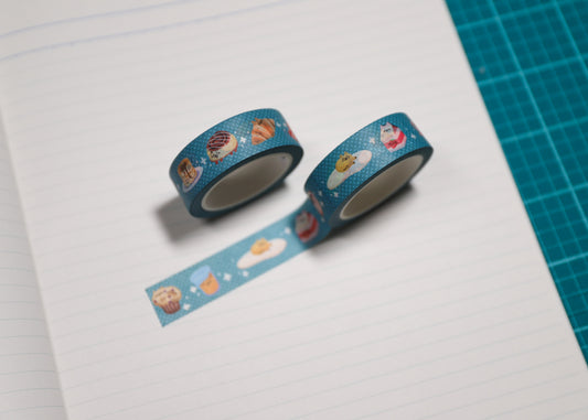 Brunch Cats Washi Tape