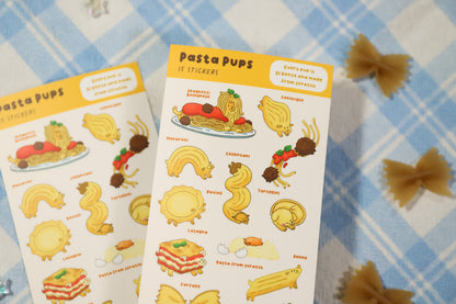 Pasta Pup Sticker Sheet