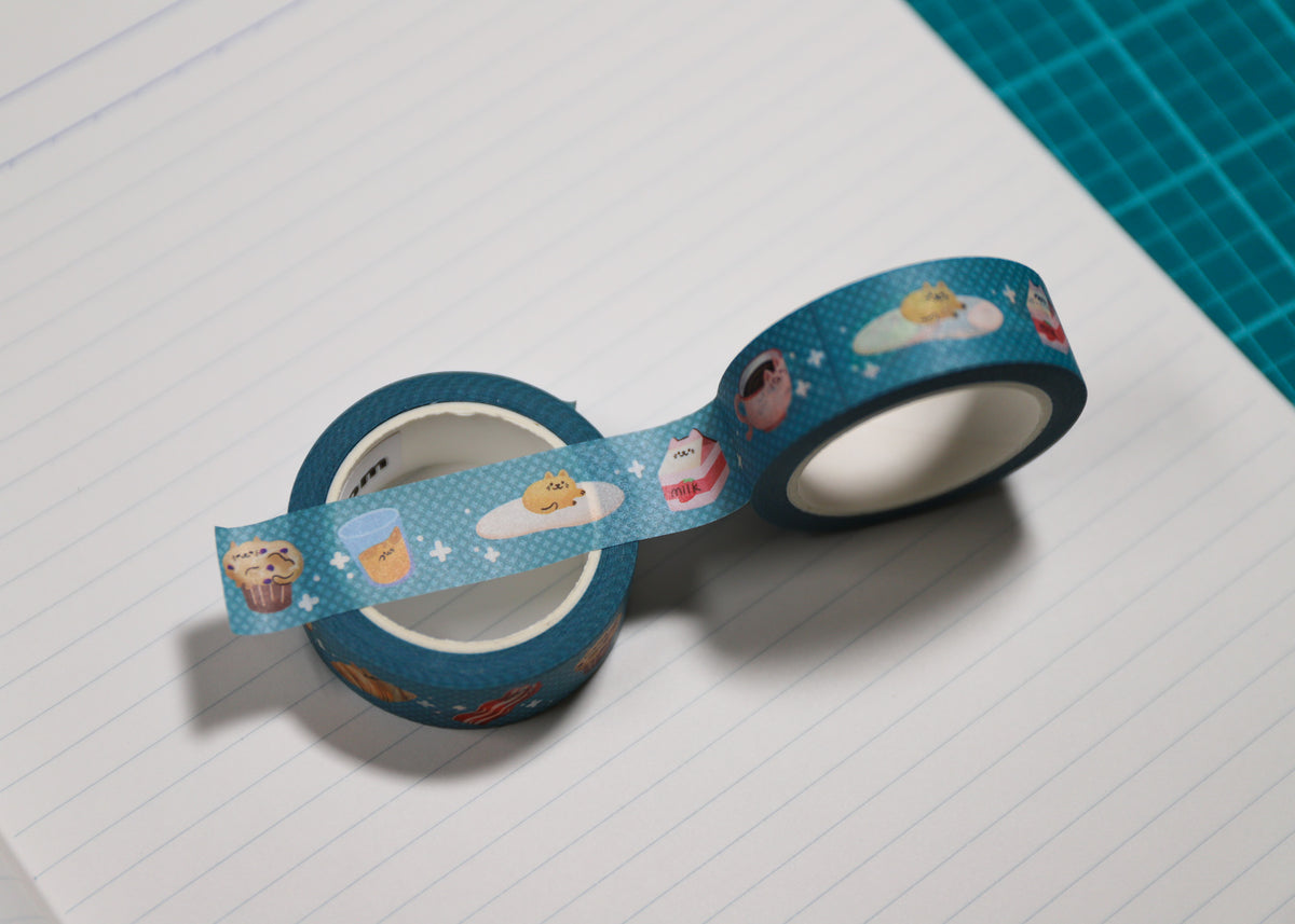 Brunch Cats Washi Tape