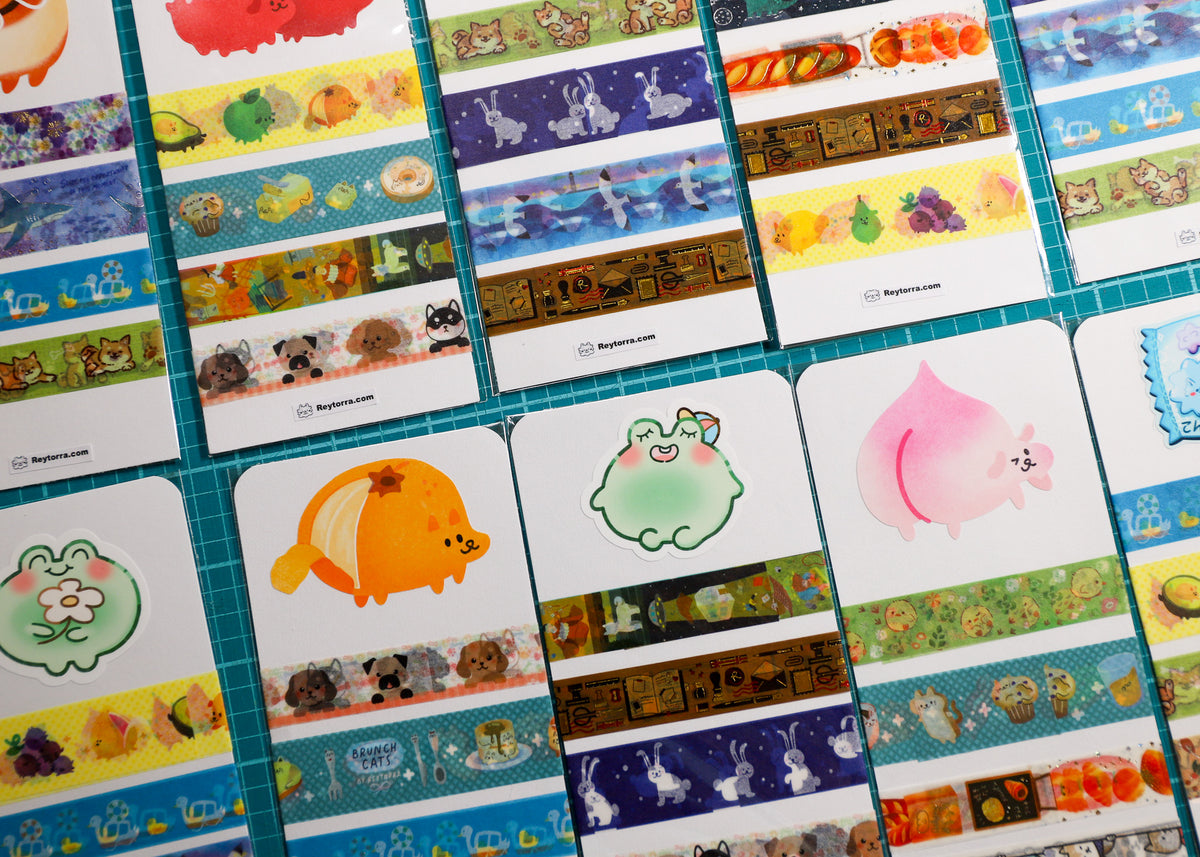 Washi Tape Sample Card