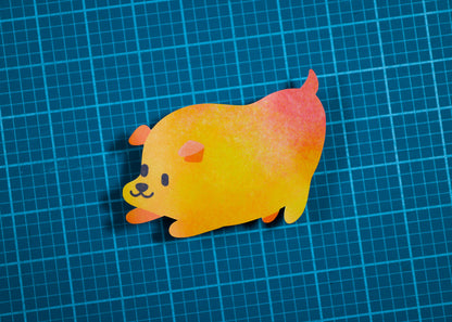 Mega Mango Dog Sticker