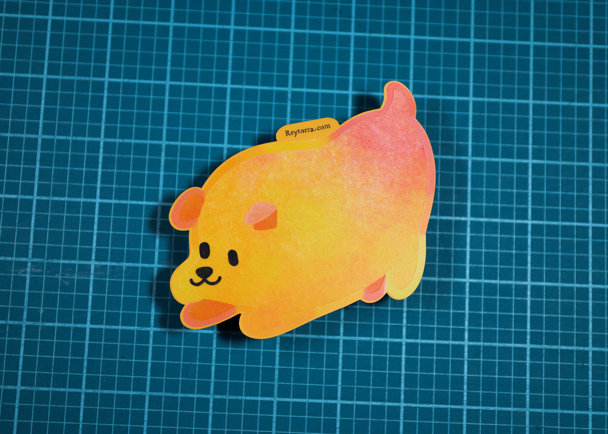 Mega Mango Dog Sticker