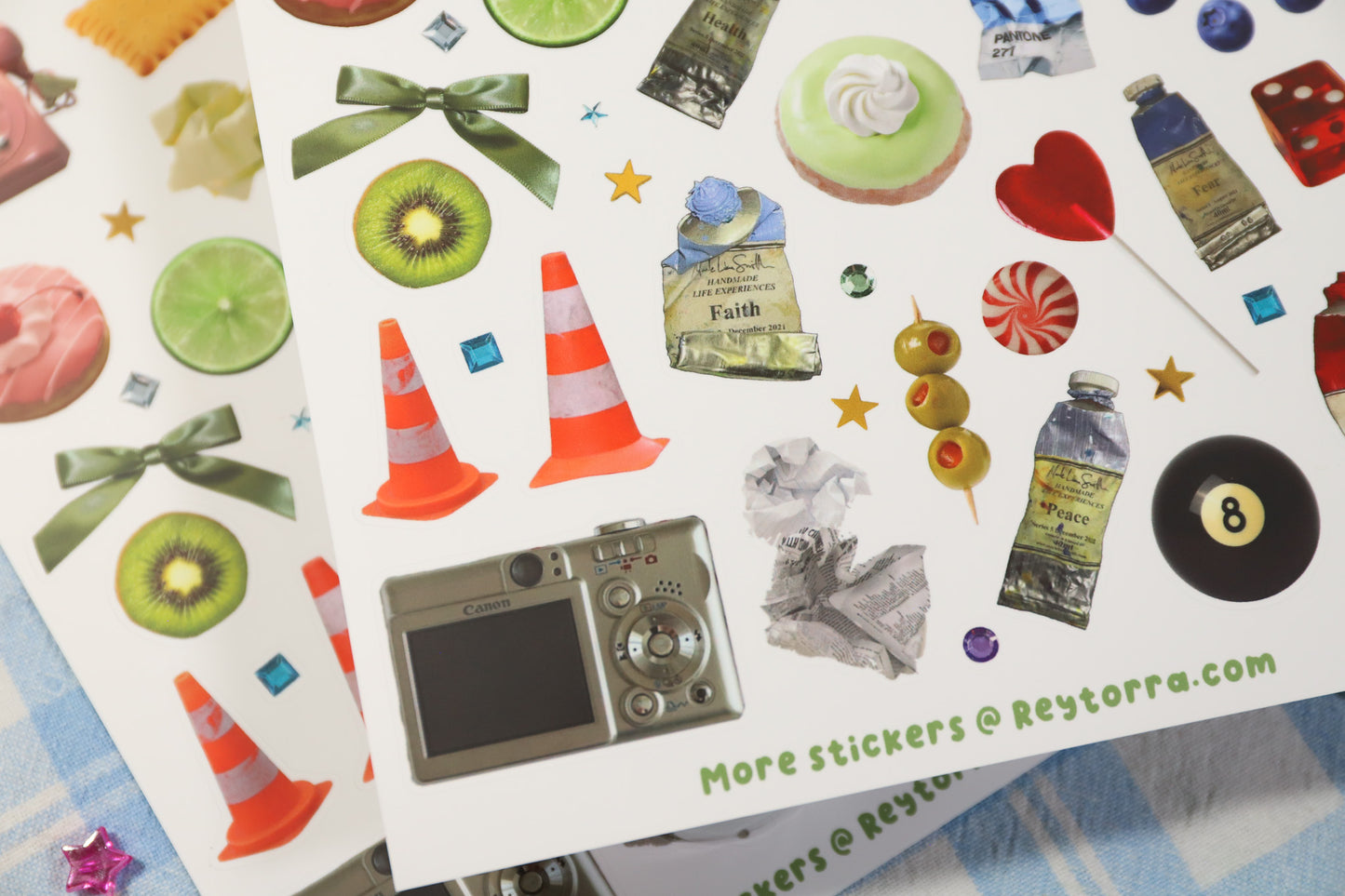 The Junk Journaler Jumbo Sticker Sheet