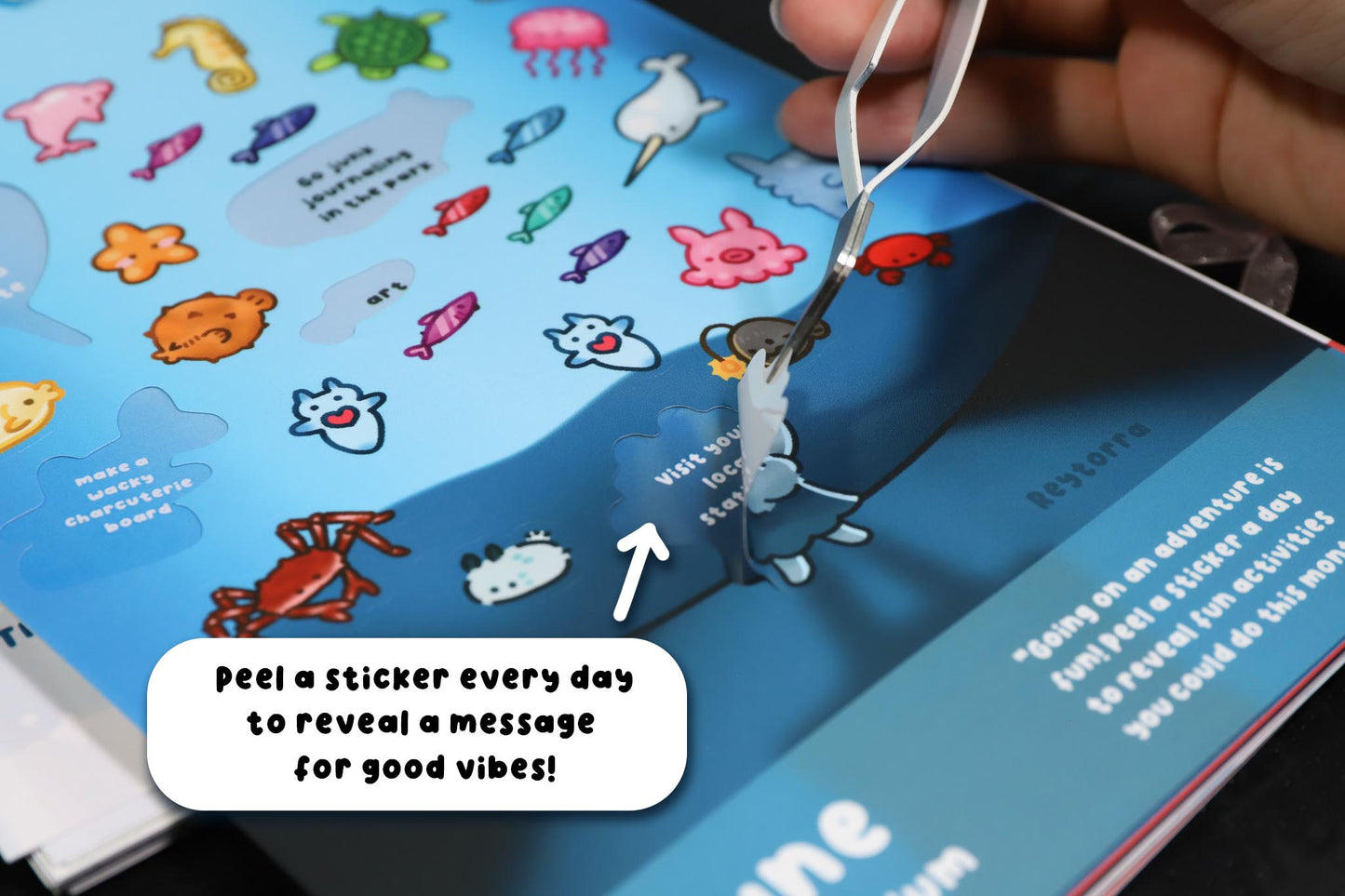 Good Vibes Sticker Calendar - Start Any Day