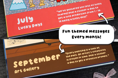 Good Vibes Sticker Calendar - Start Any Day