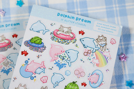 Dolphin Dreams Sticker Sheet