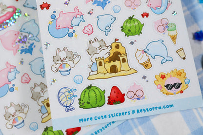 Dolphin Dreams Sticker Sheet