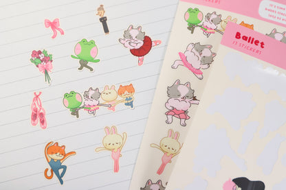 Ballet Sticker Sheet