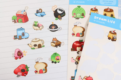 Dream Life Sticker Sheet