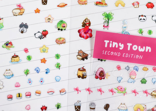 Tiny Town V.2 Sticker Sheet