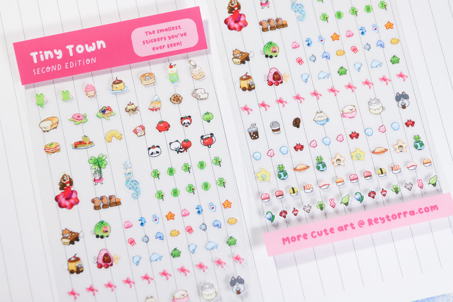 Tiny Town V.2 Sticker Sheet
