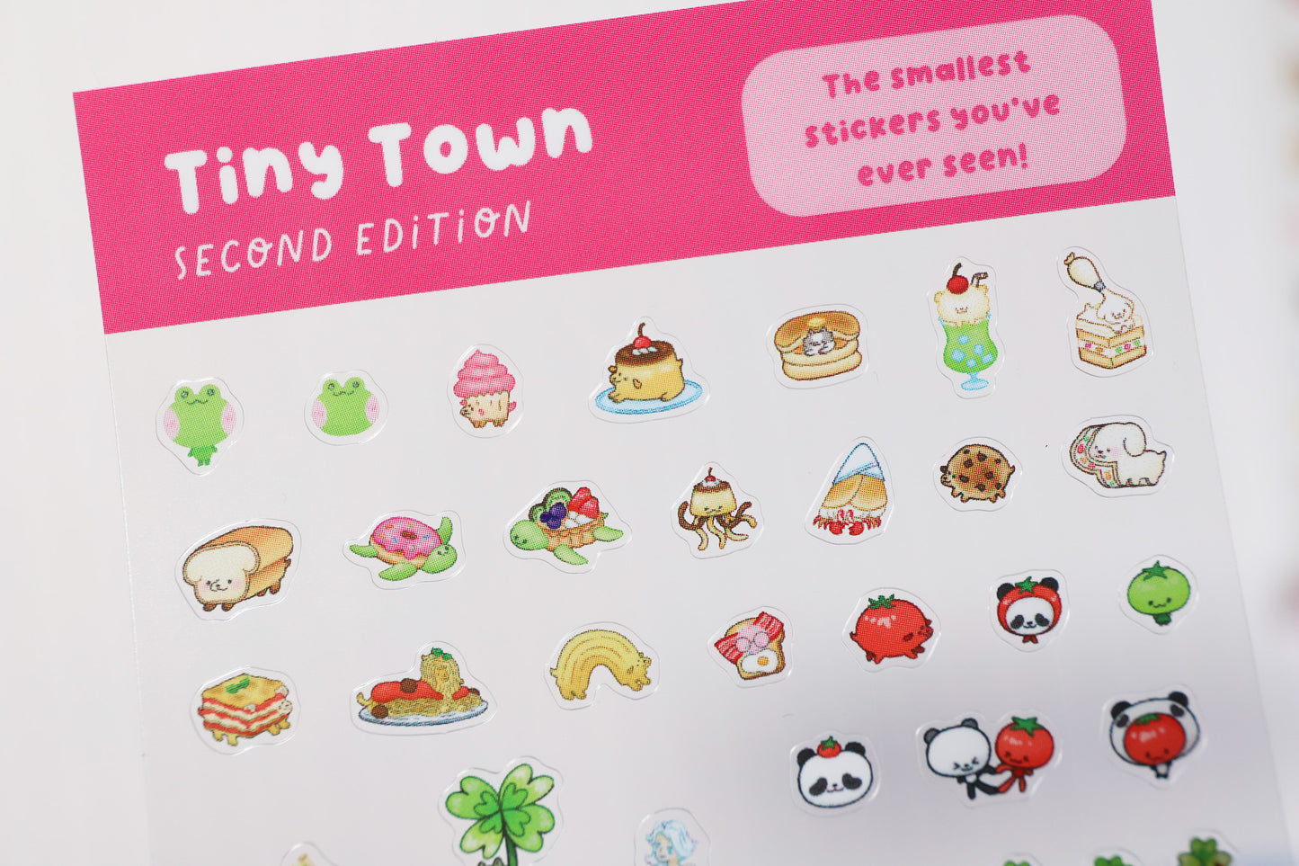 Tiny Town V.2 Sticker Sheet