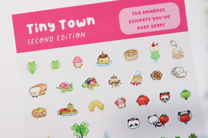 Tiny Town V.2 Sticker Sheet