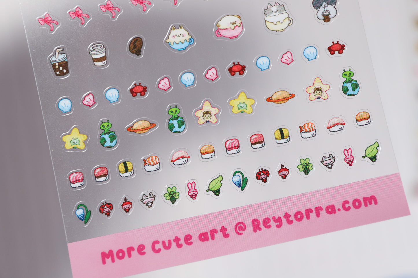 Tiny Town V.2 Sticker Sheet