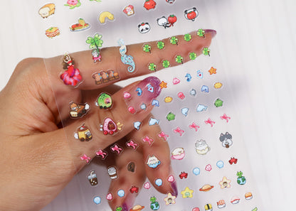 Tiny Town V.2 Sticker Sheet