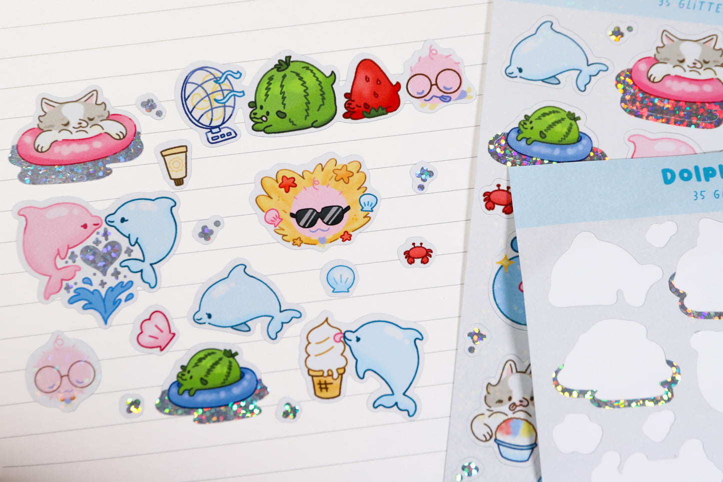 Dolphin Dreams Sticker Sheet