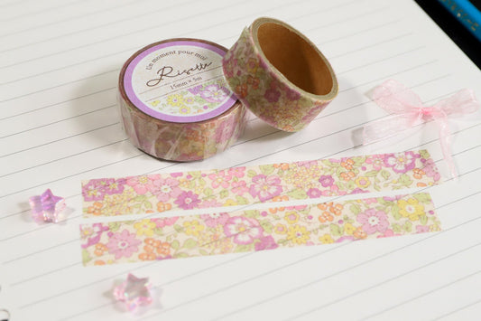 Dainty Flowers Washi Tape