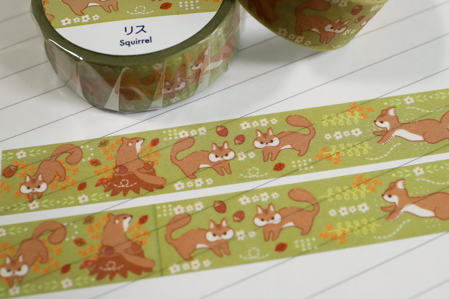 Squirrel Washi Tape