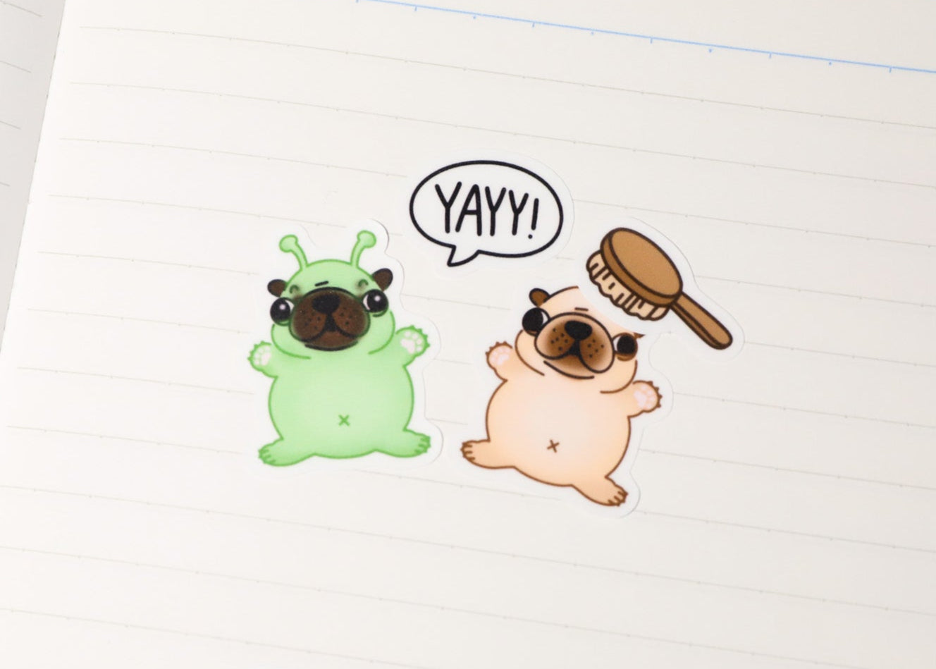 Pibble & Belly Sticker Sheet
