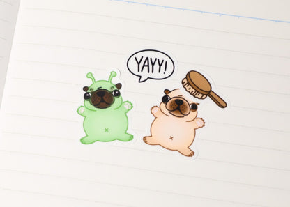 Pibble & Belly Sticker Sheet