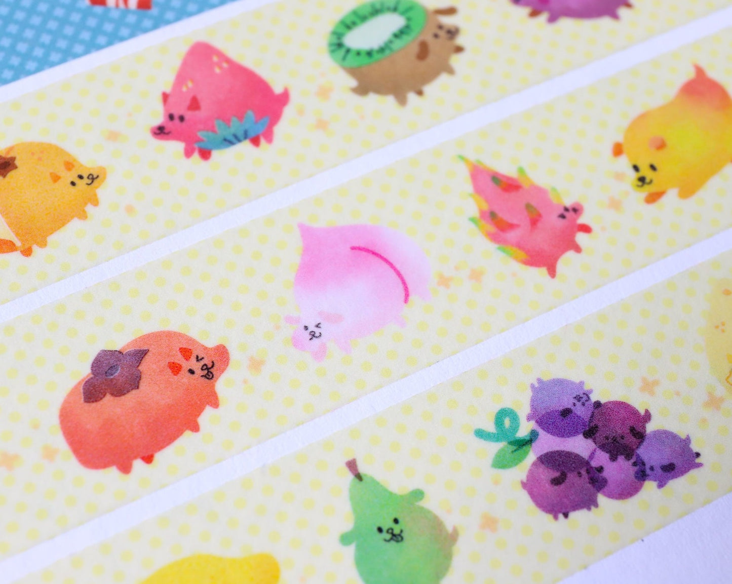 Fruit Dog Washi Tape