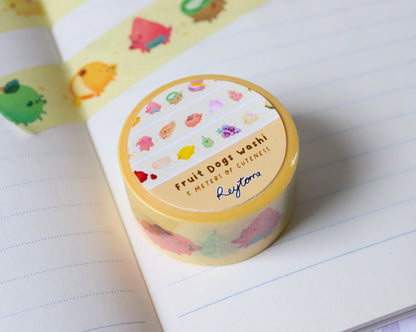 Fruit Dog Washi Tape