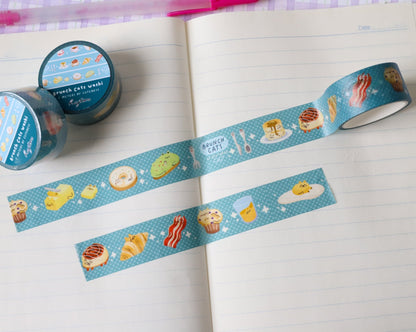 Brunch Cats Washi Tape